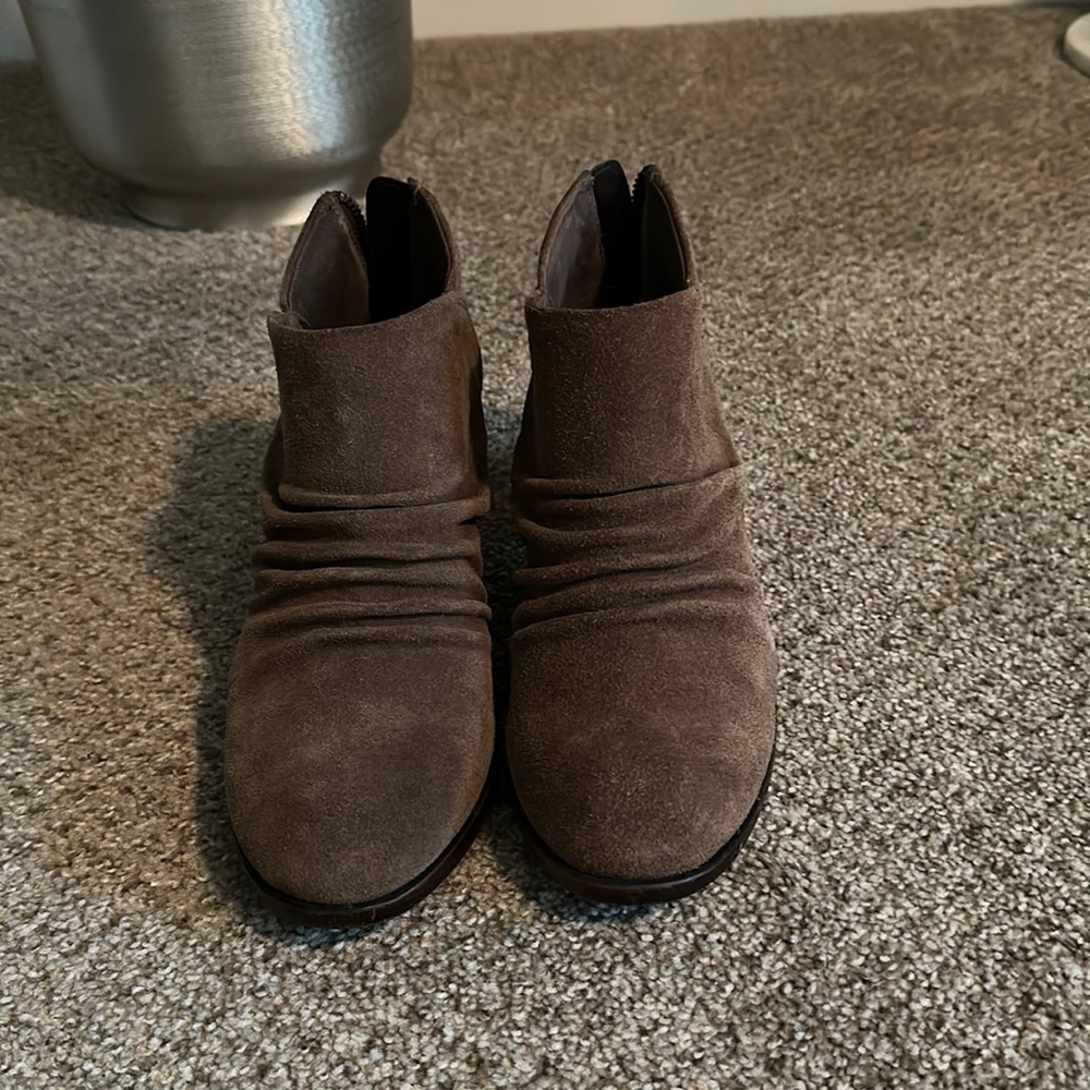 B.O.C brown ankle booties